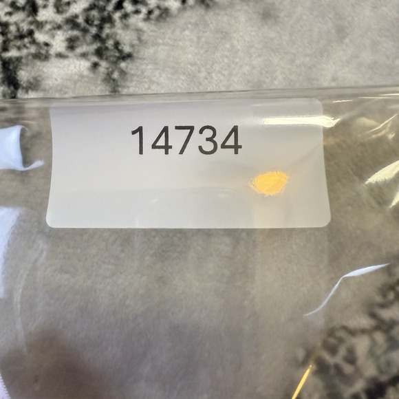 Savage X Fenty Top Womens Size M Red Long Sleeve Crop Bralette Logo Band Cotton - Picture 9 of 9